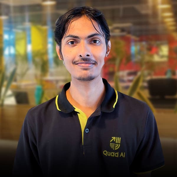 Coding Club member Nitin Patel