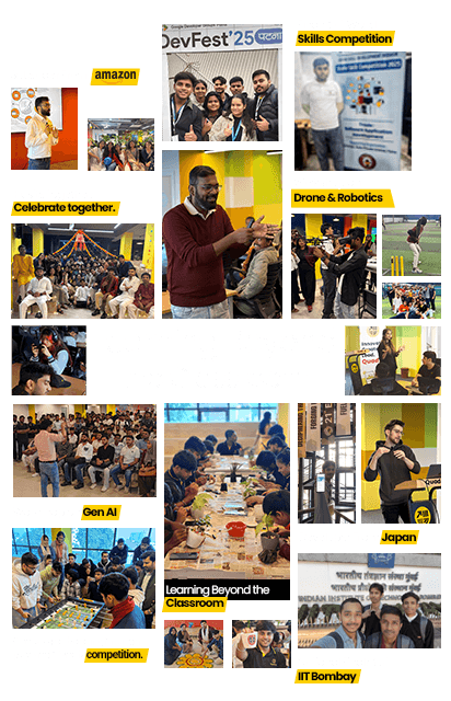 Life at Quad - Students enjoying campus activities